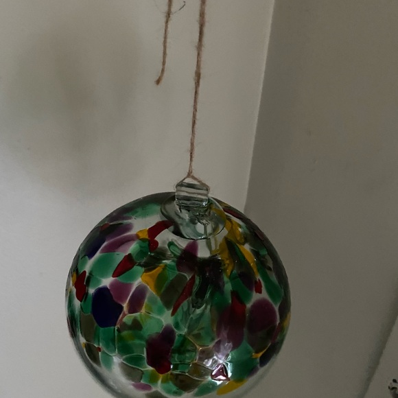 Blown glass ball “tree” - Picture 3 of 5